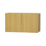 ナチュラルウッド色450mmフラットシャンプーキャビネット【上台】