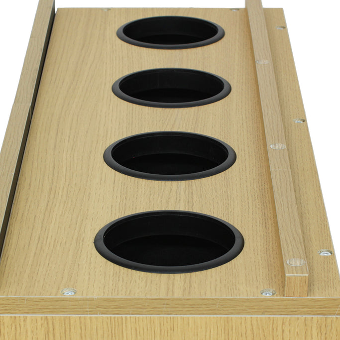 ナチュラルウッド色450mmフラットシャンプーキャビネット【上台】の詳細