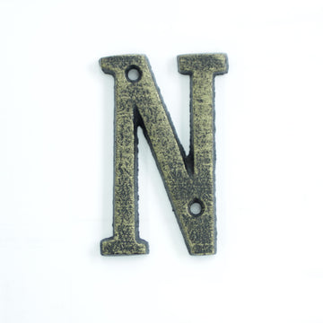 アルファベットオブジェ【N】