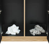 ナチュラルウッド色フラットシャンプーキャビネット【下台】の詳細