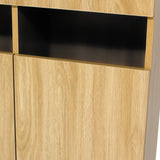 ナチュラルウッド色フラットシャンプーキャビネット【下台】の詳細