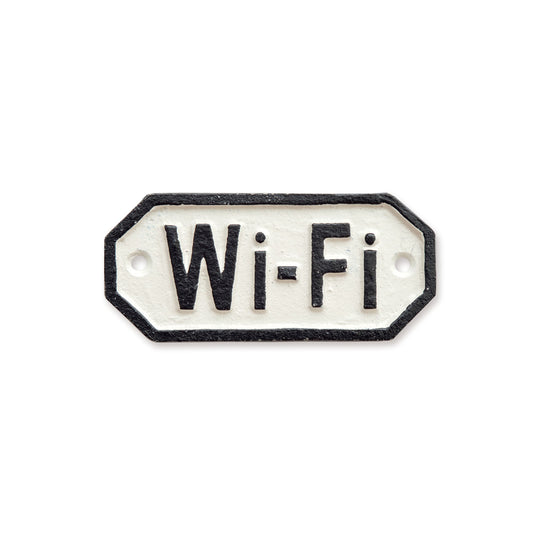サインプレート Wi-Fi ホワイト