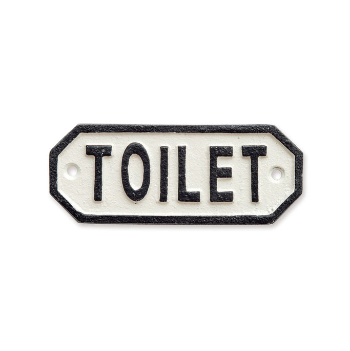 サインプレート TOILET ホワイト