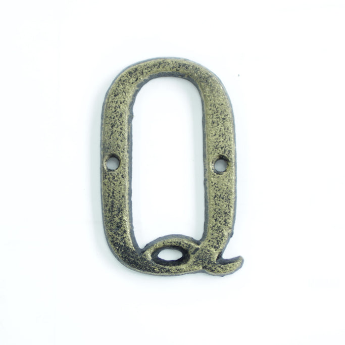 アルファベットオブジェ【Q】