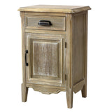 シャビーウッド色サイドテーブル