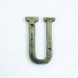 アルファベットオブジェ【U】