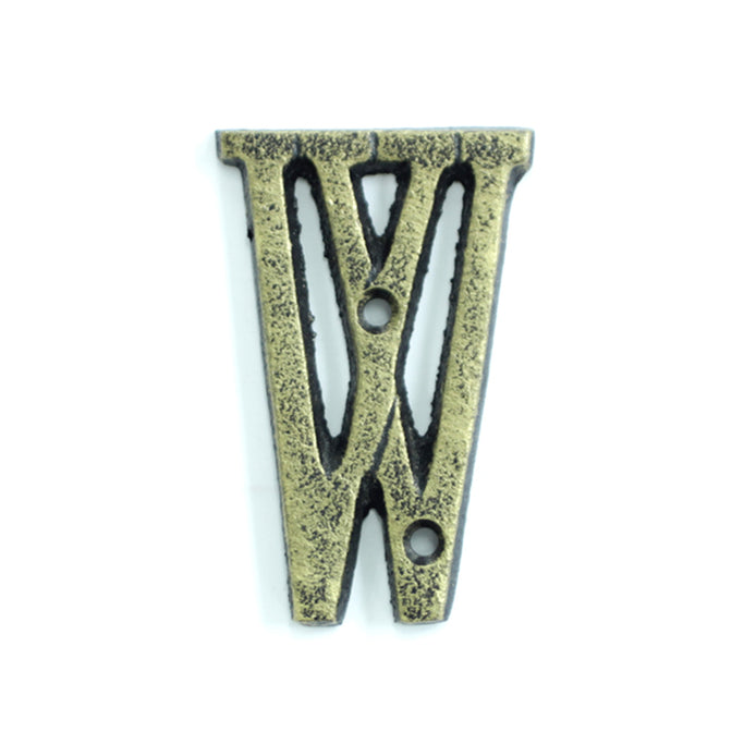 アルファベットオブジェ【W】