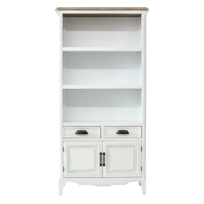 ホワイト色店販用キャビネット【ストレート脚】