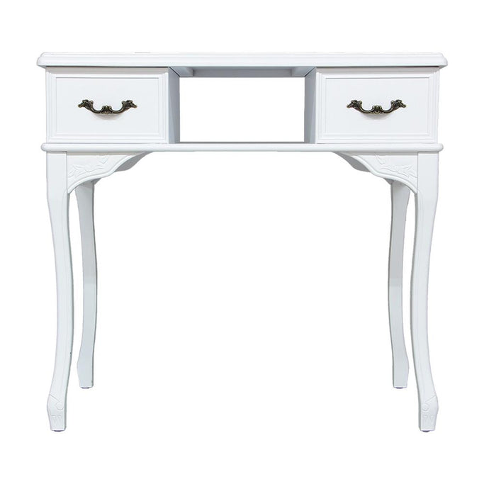 ホワイト色ネコ脚ネイルテーブルの詳細3