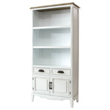 ホワイト色店販用キャビネット【ストレート脚】