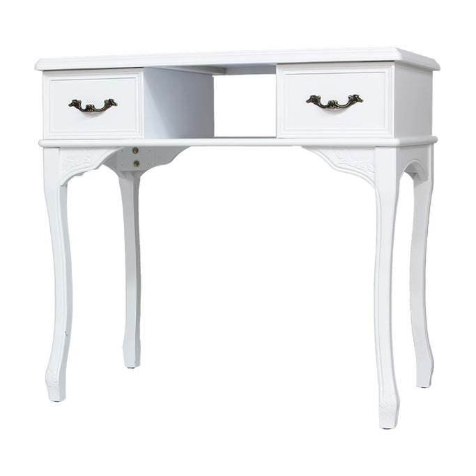 ホワイト色ネコ脚ネイルテーブル