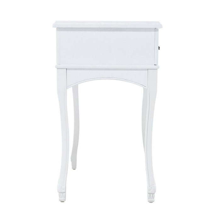 ホワイト色ネコ脚ネイルテーブル