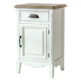 ホワイト色サイドテーブル