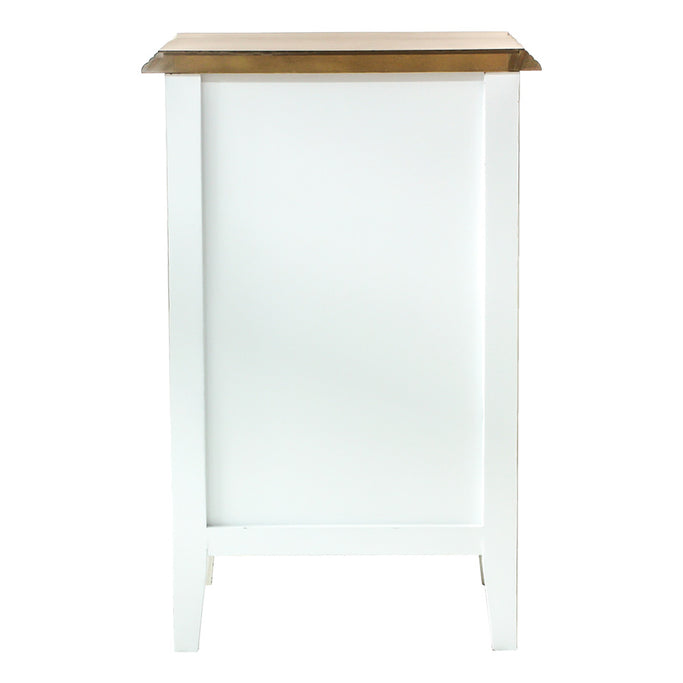 ホワイト色サイドテーブル