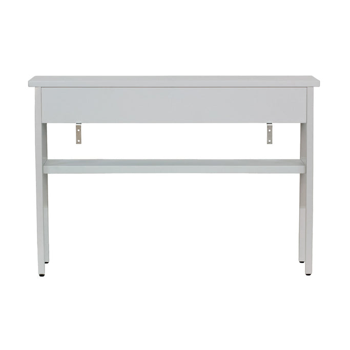 ホワイト色ワイドコンソール