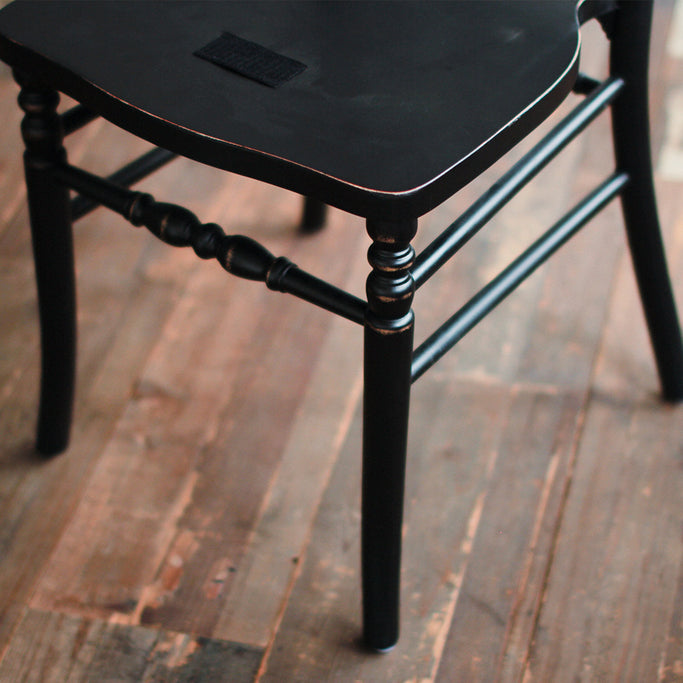 ブラック色ナポレオンチェアの詳細写真4