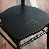 ブラック色ナポレオンチェアの詳細写真3