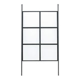 ブラック色アイロンパーテーション