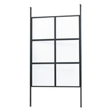 ブラック色アイロンパーテーション