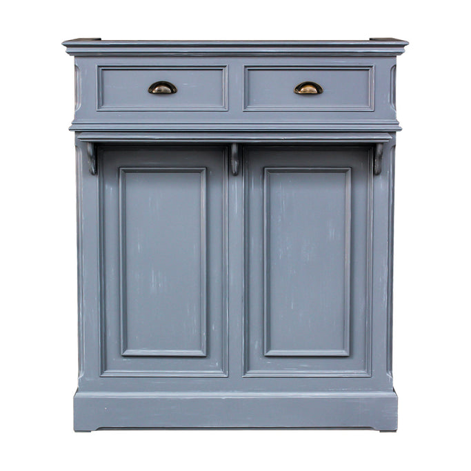 エイジングありグレー色レジカウンター