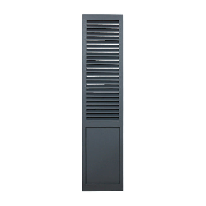 グレー色スリムドアパーテーションの正面