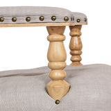 アッシュグレーファブリスの詳細写真 肘置き