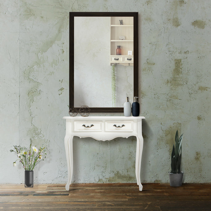 ホワイト色サロン専用コンソール 【ネコ脚】