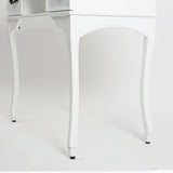 ホワイト色ネコ脚ネイルテーブルの詳細2