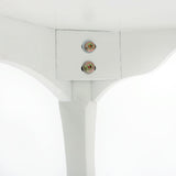 ホワイト色ネコ脚ネイルテーブルの詳細6