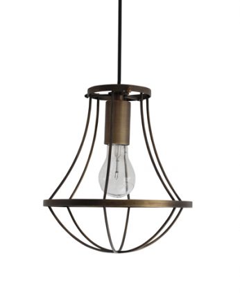 ブロンズ色ペンダントランプ ［Gemma］