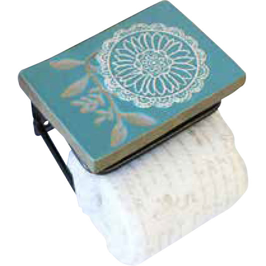 棚台付きフルール（Blue） Paper holder