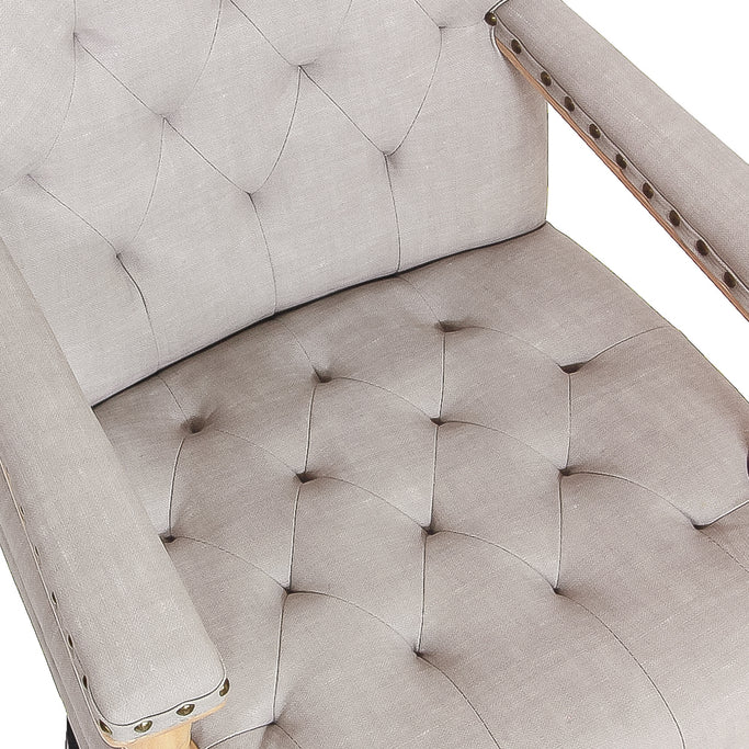 アッシュグレーファブリスの詳細写真 布団張りのシート