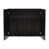 ブラック色モールディングありシャンプーキャビネット【上台】