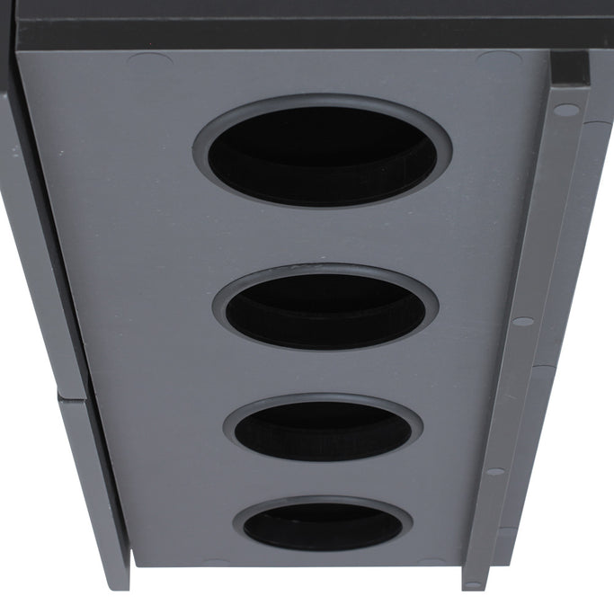 ブラック色モールディングありシャンプーキャビネット【上台】の詳細