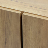 ライトブラウンウッド色のフラットシャンプーキャビネット【上台】の詳細