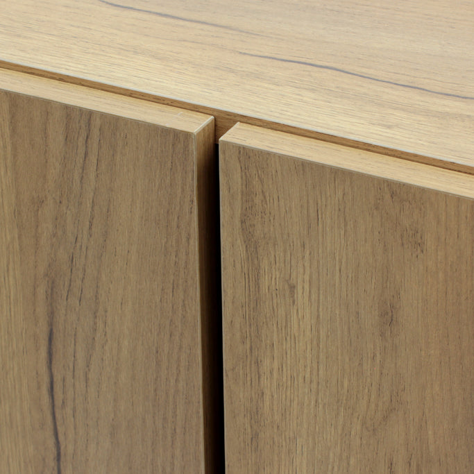 ライトブラウンウッド色のフラットシャンプーキャビネット【上台】の詳細