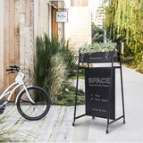 外部用プランター看板の使用イメージ例4