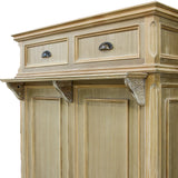 シャビーウッド色レジカウンターの詳細