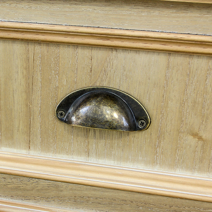 シャビーウッド色レジカウンターの詳細