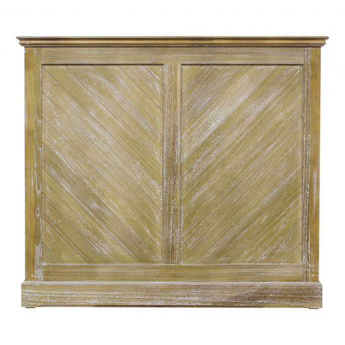 ヘリンボーンレセプションカウンター