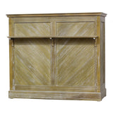 ヘリンボーンレセプションカウンター