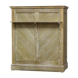 シャビーウッド色レジカウンター