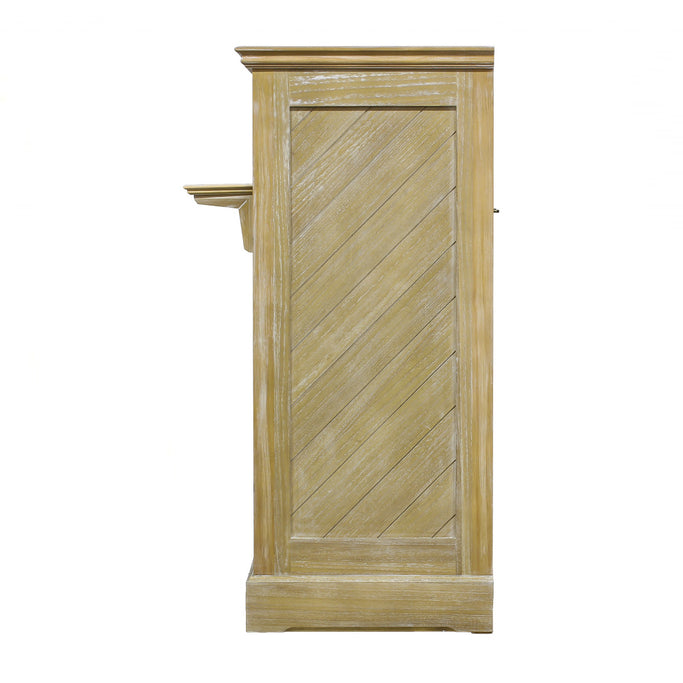 シャビーウッド色レジカウンター