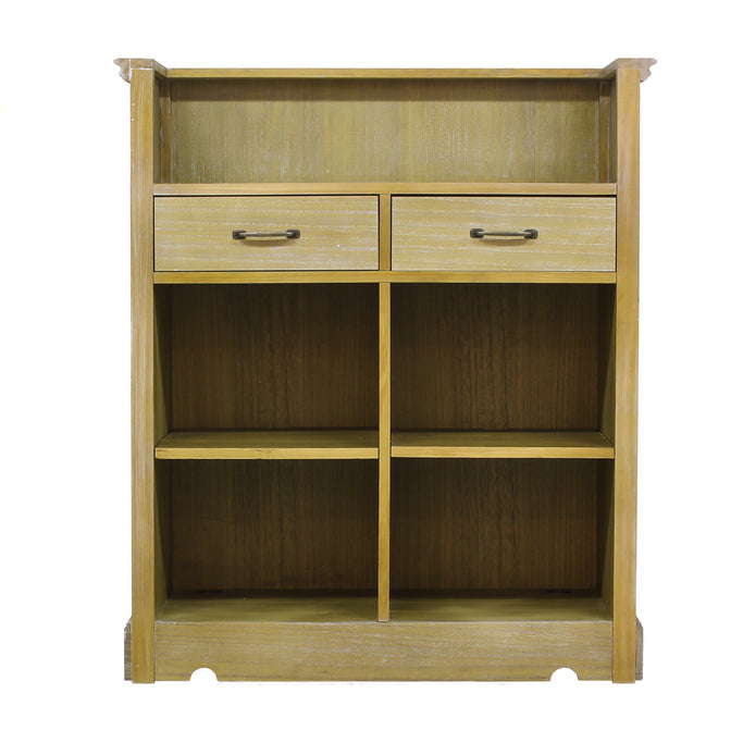 シャビーウッド色レジカウンター