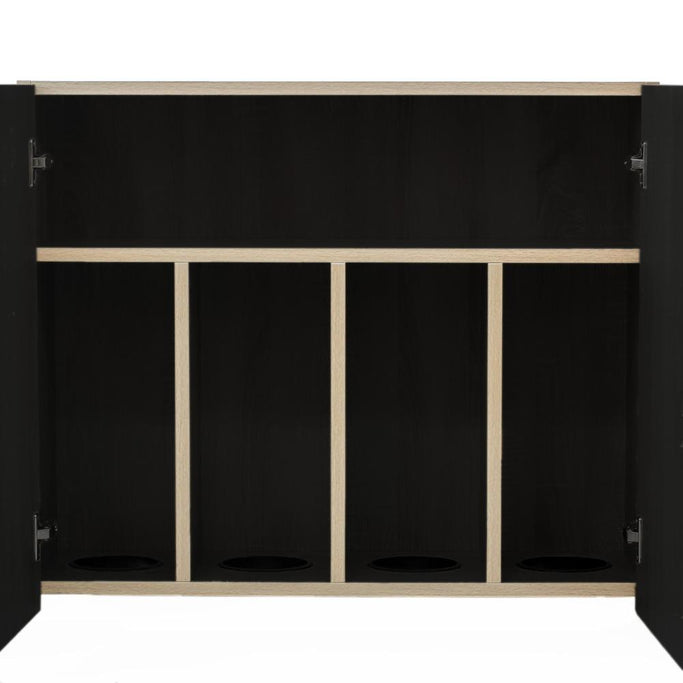 シャビーウッド色モールディングありシャンプーキャビネット【上台】の詳細