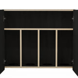 シャビーウッド色モールディングありシャンプーキャビネット【上台】