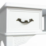 ホワイト色ネコ脚ネイルテーブルの詳細6