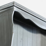 ブルーグレー色壁掛け商品棚【ウォールラック】の詳細1