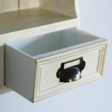 ホワイト色壁掛け商品棚【ウォールラック】の詳6